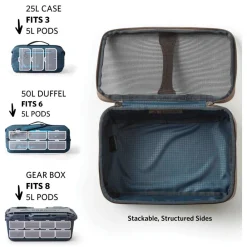 Outlet Housse de rangement Alpaca Gear Pod 5 Slate Blue Accessoires Bivouac