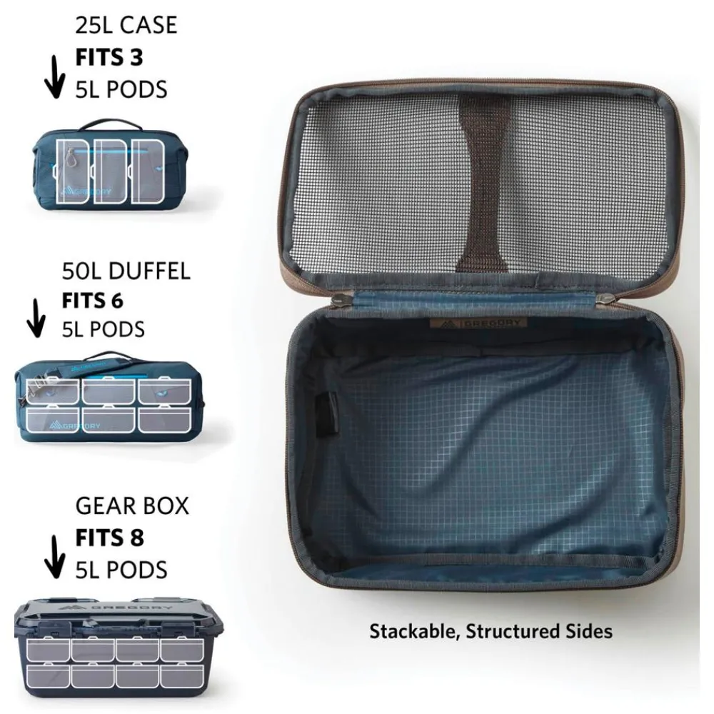 Outlet Housse de rangement Alpaca Gear Pod 5 Slate Blue Accessoires Bivouac
