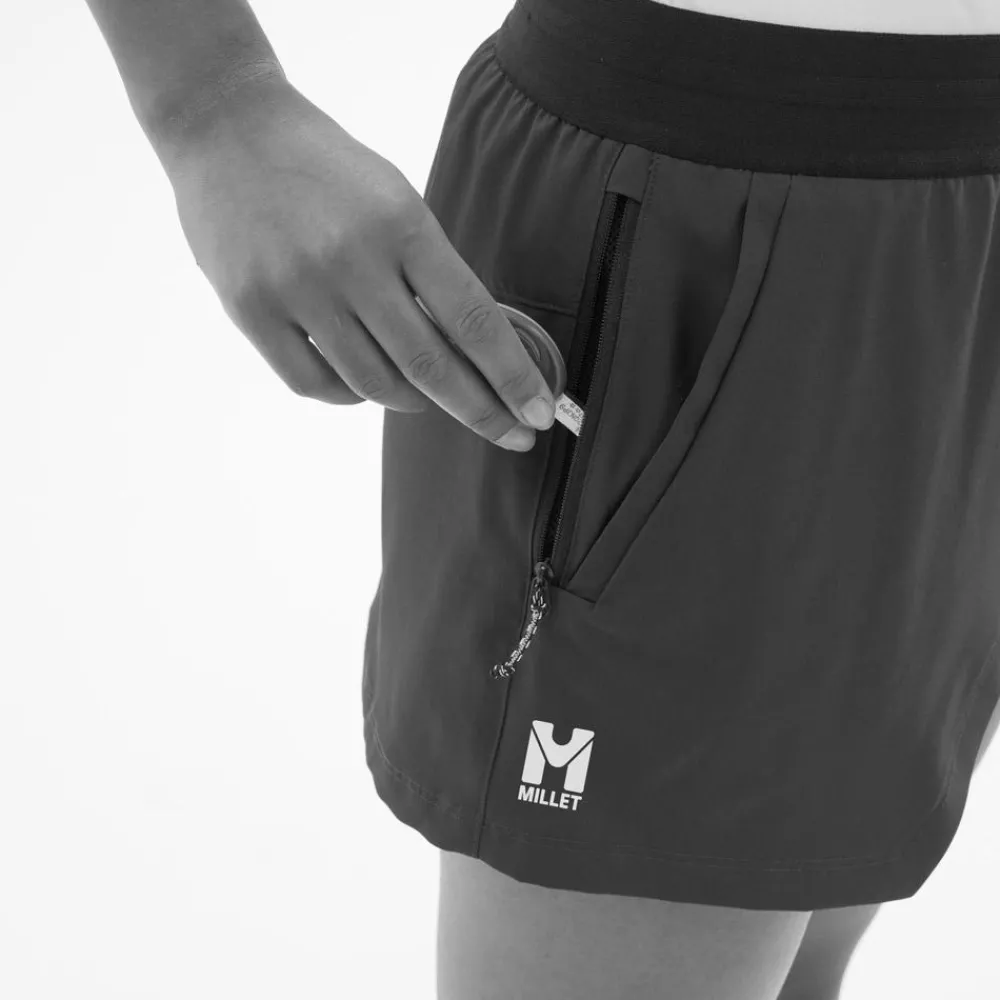 Best Jupe de randonnée Wanaka Stretch Skort Black Jupe Randonnée
