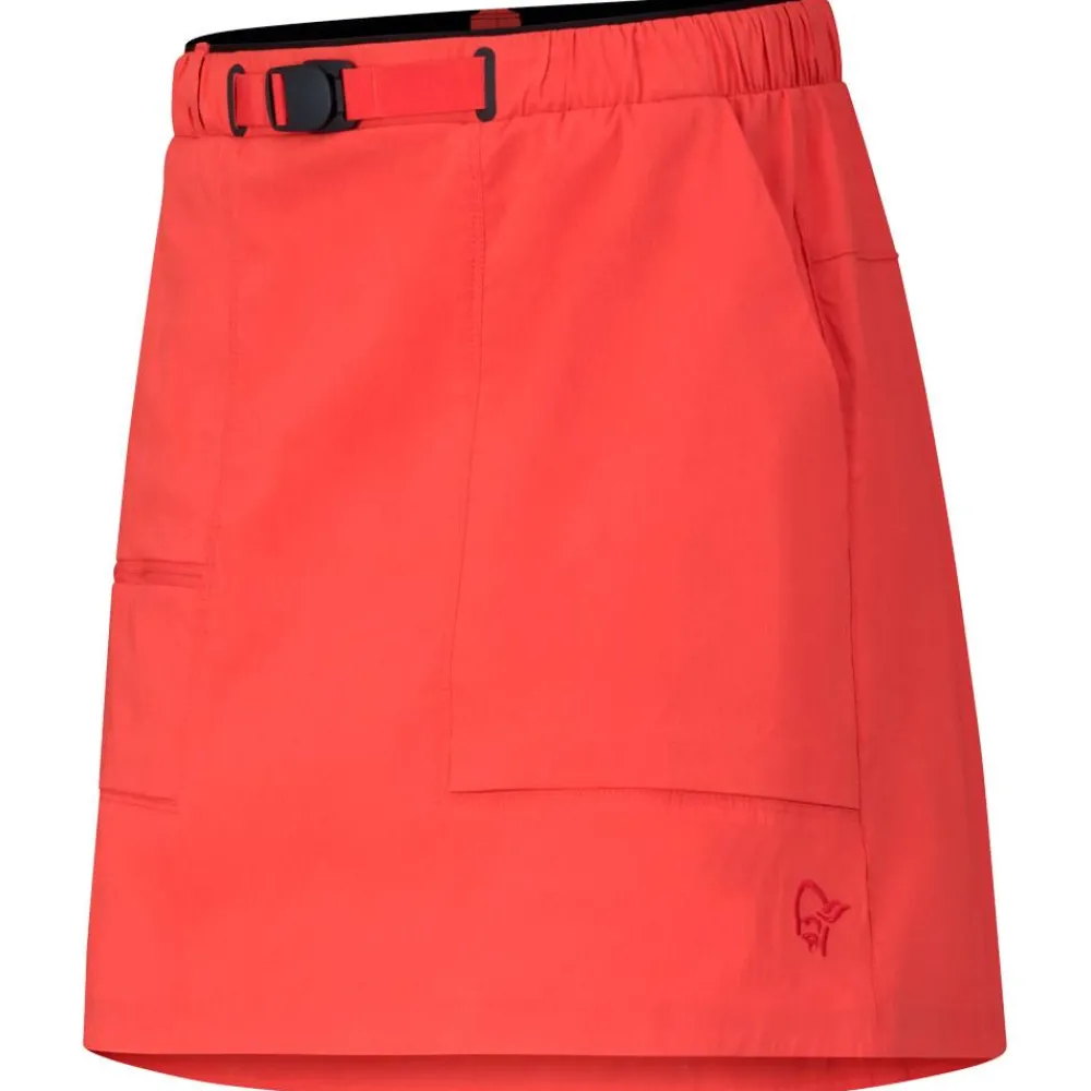 Jupe Randonnée<Norrona Jupe de randonnée Femund Cotton Skirt W Paprika
