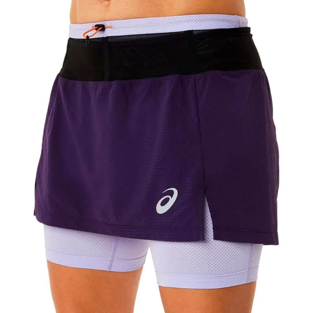 Short Trail|Vêtements De Trail<Asics Jupe de trail Fujitrail Skort Night Shade Vapor