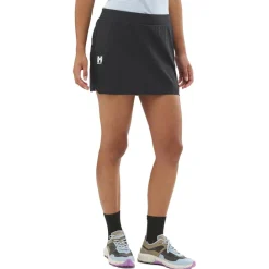 New Jupe de trail Intense Dual Short W Black Noir Short Trail|Vêtements De Trail