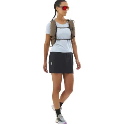 New Jupe de trail Intense Dual Short W Black Noir Short Trail|Vêtements De Trail