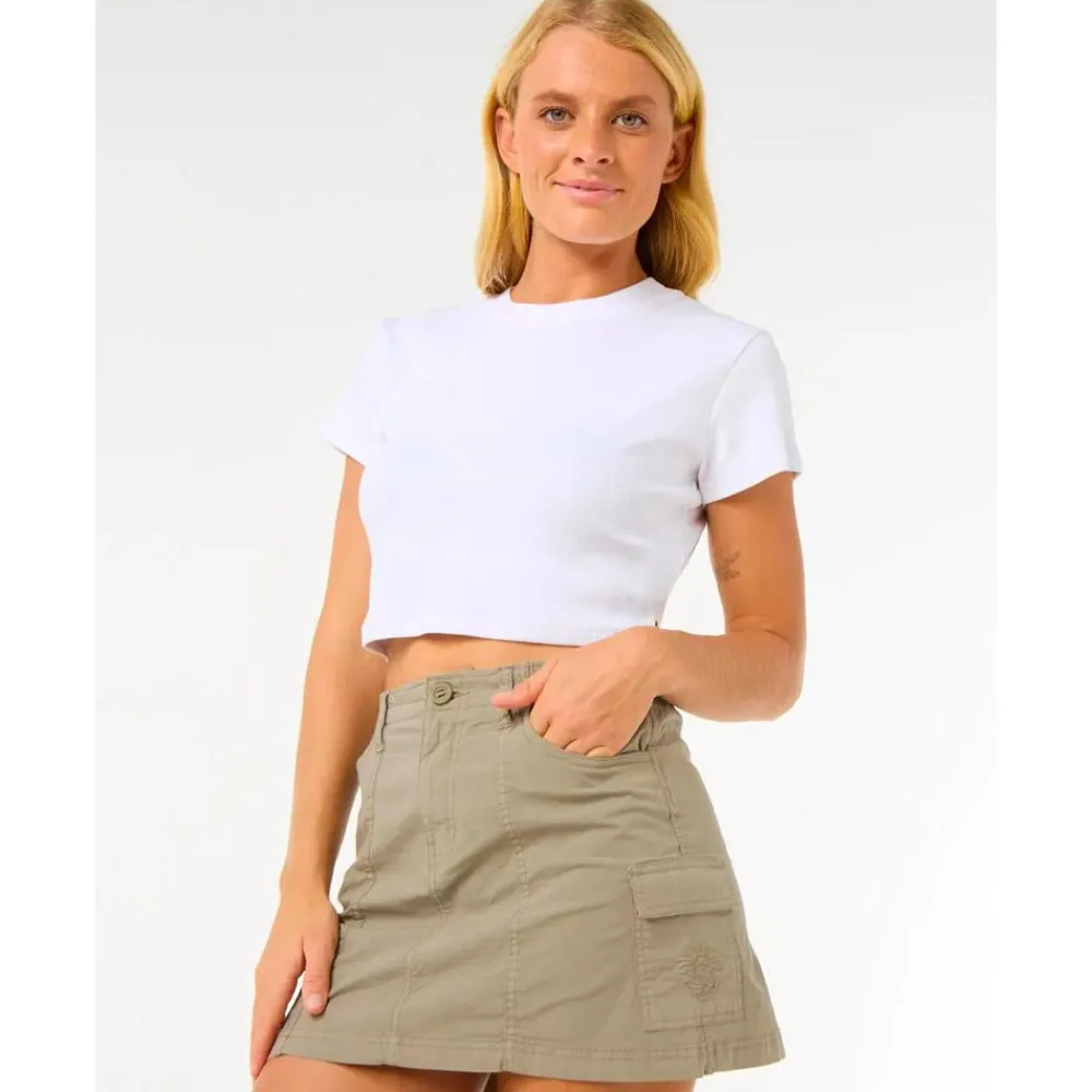 Combinaison - Robe<Rip Curl Jupe Cruisin Cargo Mini Skirt Sage