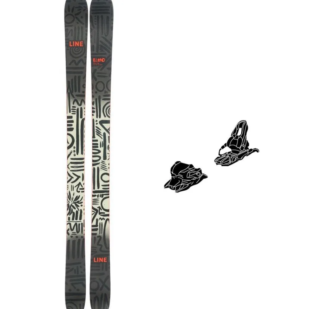 Hot Kit Ski Blend DA*** + Strive 11 TCX Défaut D'Aspect