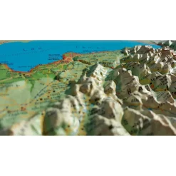 Sale La Haute-Savoie + Cadre Carte 3D