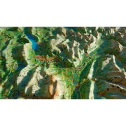 Sale La Savoie + Cadre Carte 3D