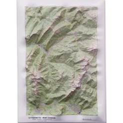Best La Tournette & Mont Charvin + Cadre Carte 3D