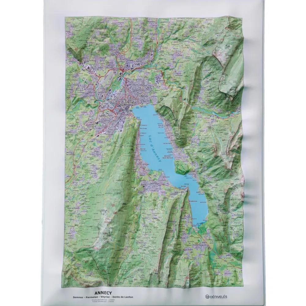 Discount Lac d'Annecy + Cadre Carte 3D