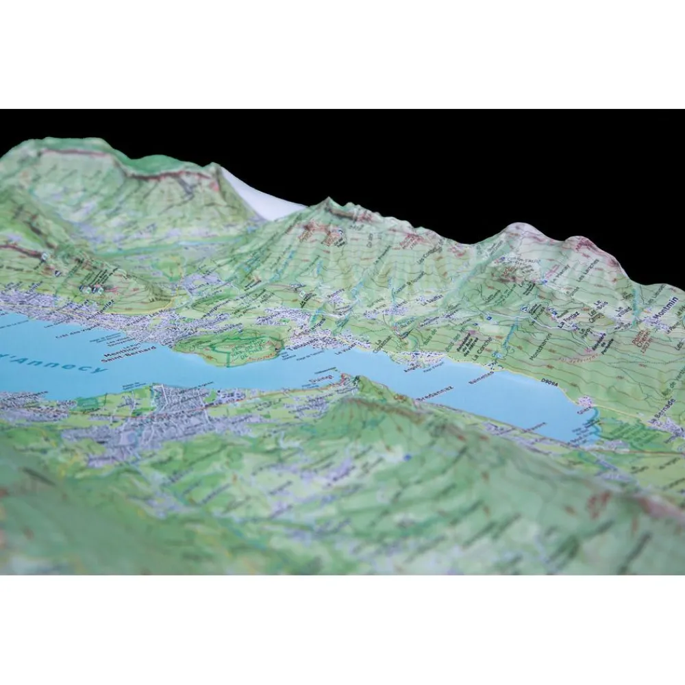 Discount Lac d'Annecy + Cadre Carte 3D