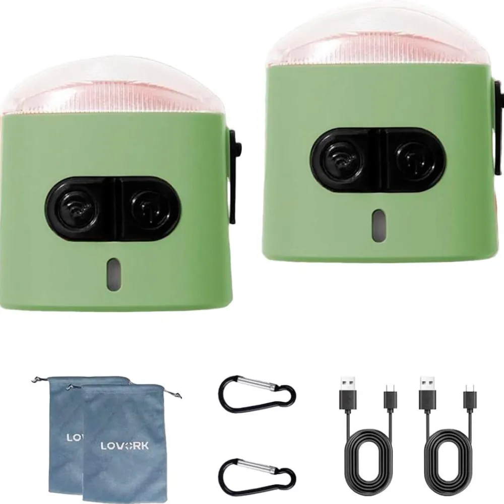 Outlet Lanterne Clipsy (Lot De 2) Green Lampes Et Lanternes