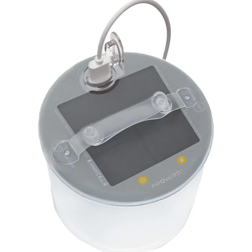 Lampes Et Lanternes<Mpowerd Lanterne Luci Base Light Translucide Grey