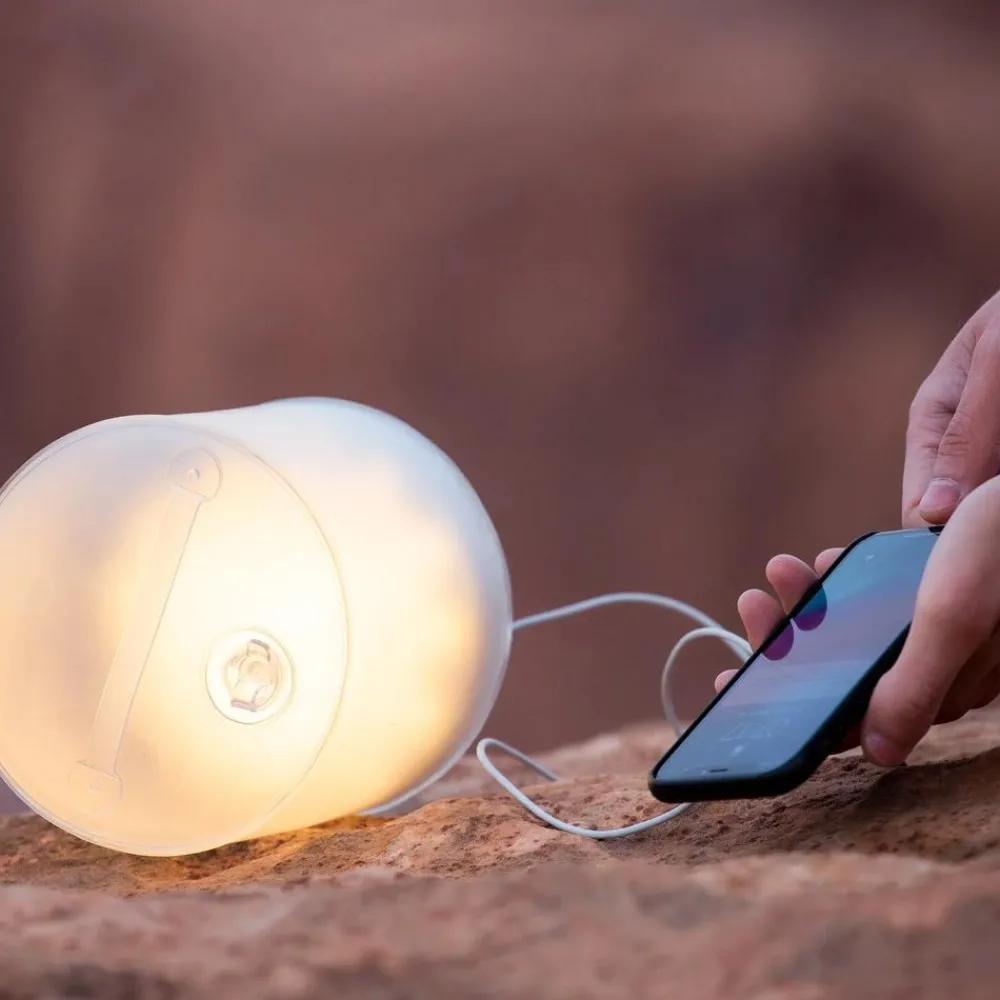Lampes Et Lanternes<Mpowerd Lanterne Luci Base Light Translucide Grey