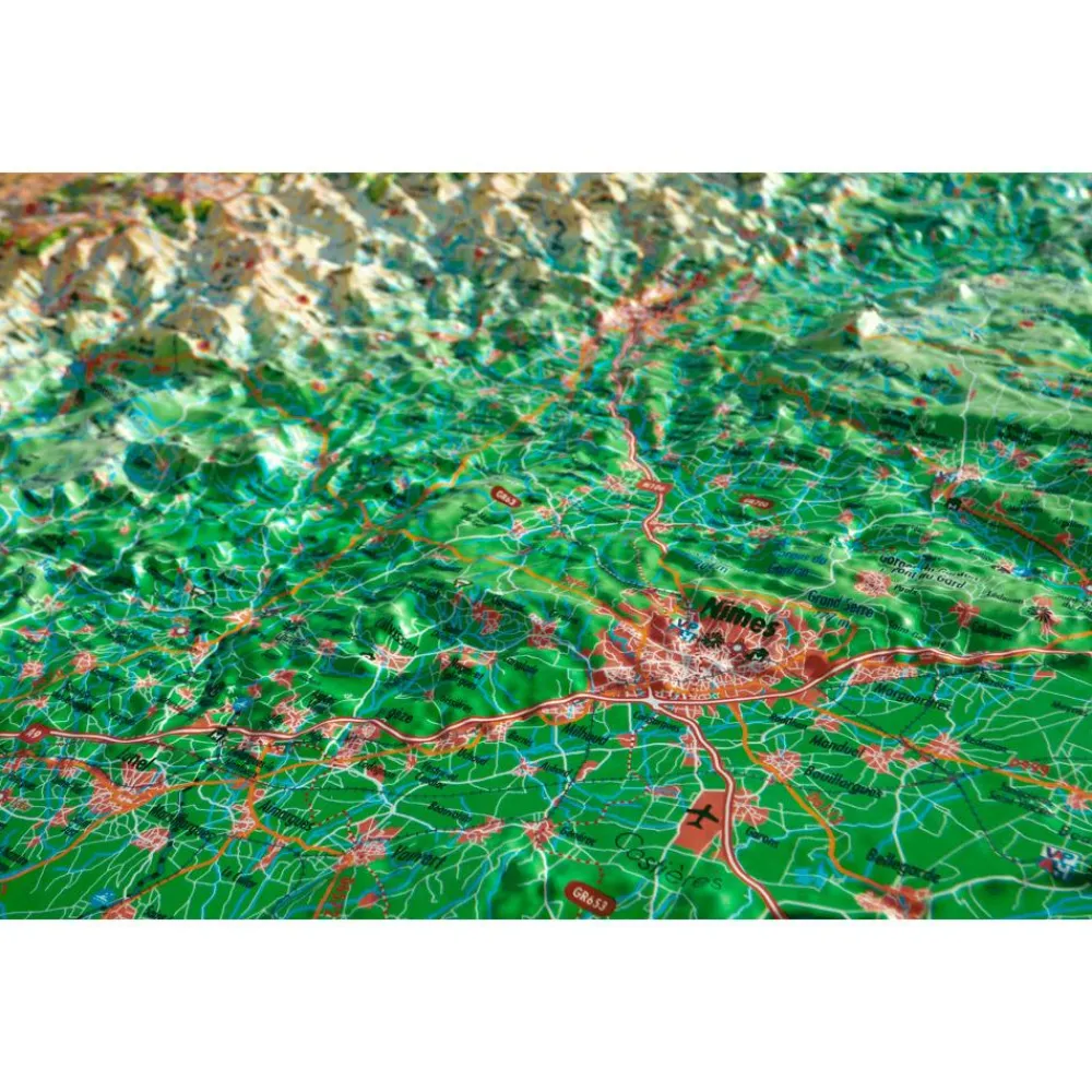 New Le Gard + Cadre Carte 3D