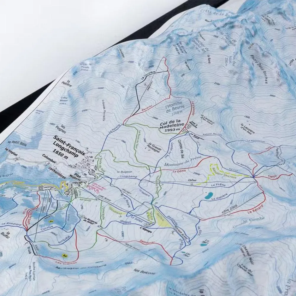 Best Le Grand Domaine (Valmorel, Saint-Franois Longchamps) + Cadre Carte 3D