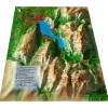 Carte 3D<3DMAP Le Lac D'annecy + Cadre