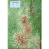 Carte 3D<3DMAP Le Parc Naturel Régional des Volcans d'Auvergne + Cadre