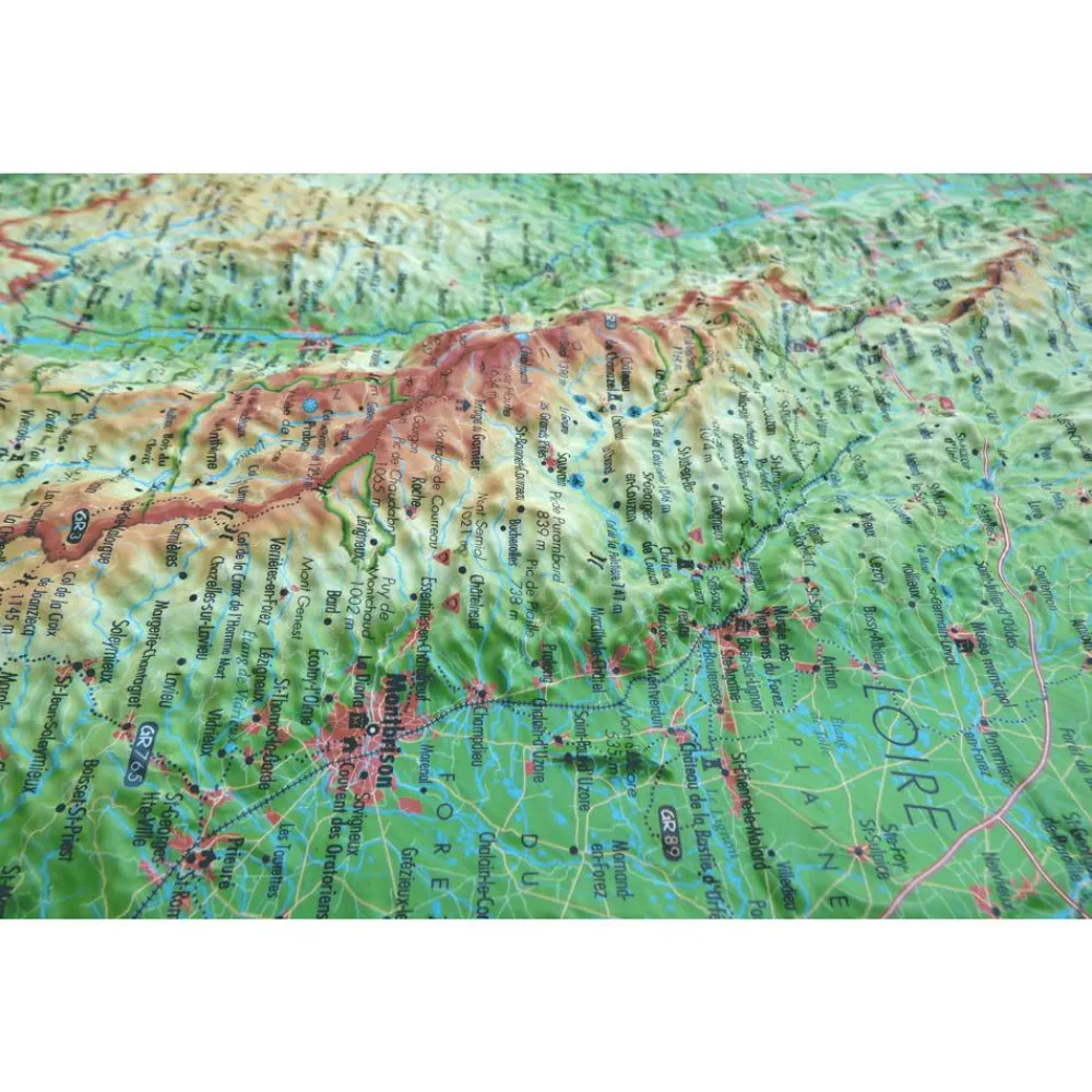 Best Le Puy De Dôme + Cadre Carte 3D