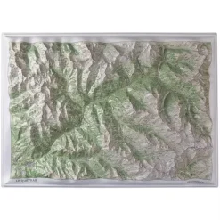 Sale Le Queyras + Cadre Carte 3D