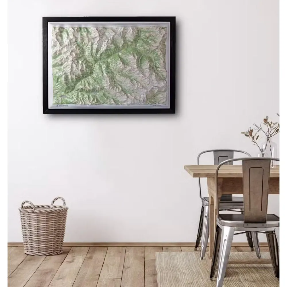 Sale Le Queyras + Cadre Carte 3D