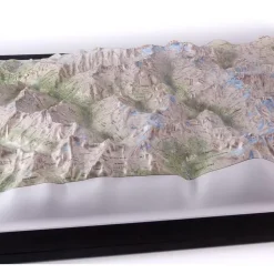 Hot Les Ecrins Nord + Cadre Carte 3D