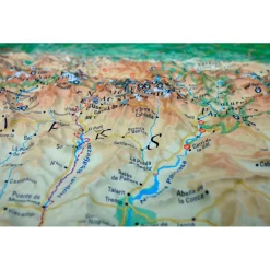 Best Les Pyrénnées + Cadre Carte 3D