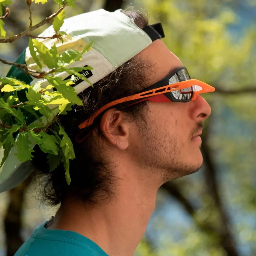 Discount Lunettes d'assurage Plasfun Evo Orange Lunettes D'Escalade