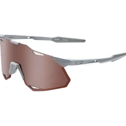 Hot Lunettes de soleil 00% Hypercraft Xs Matte Stone Grey Hiper Crimson Silver Mirror Lens Femme Lunettes Femme