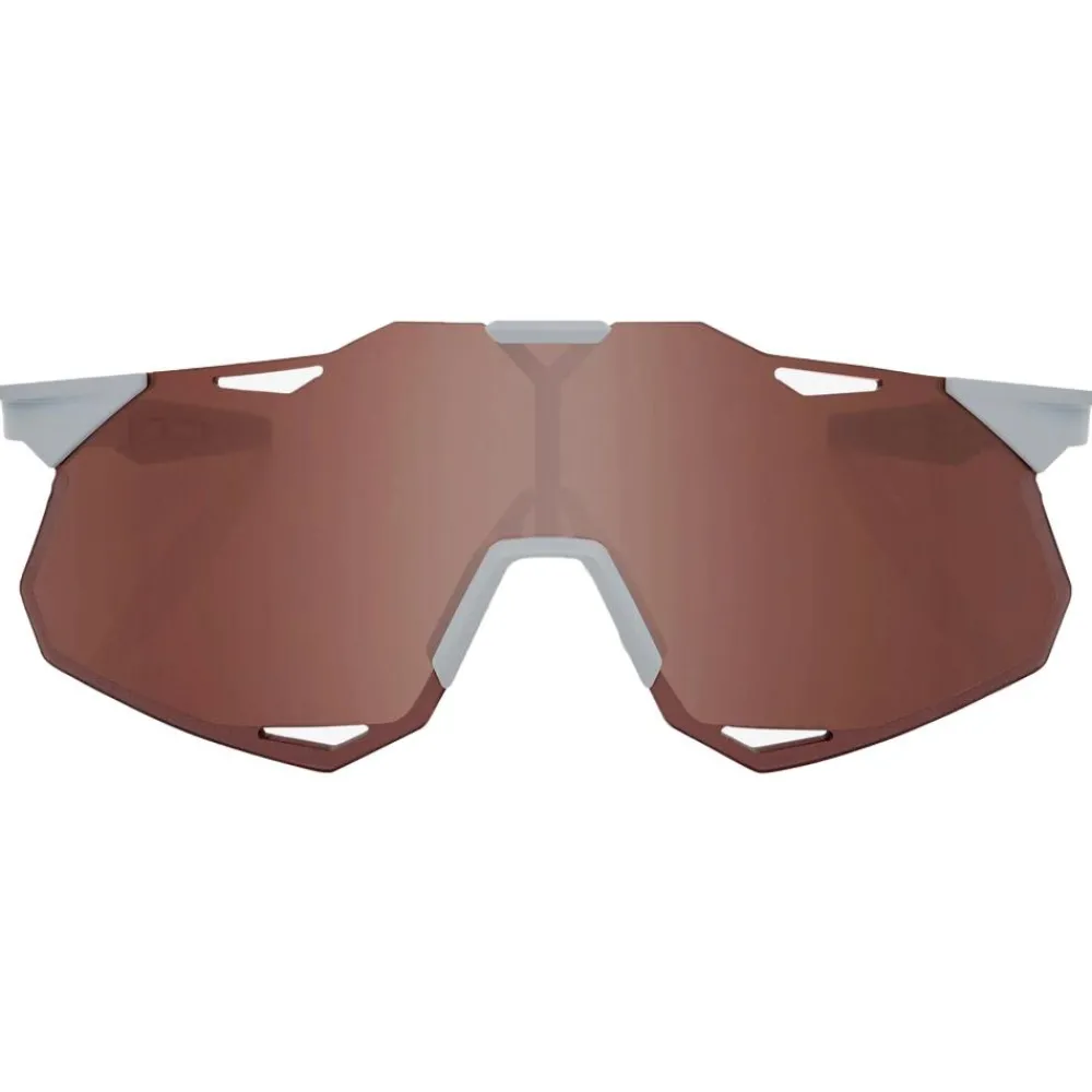 Hot Lunettes de soleil 00% Hypercraft Xs Matte Stone Grey Hiper Crimson Silver Mirror Lens Femme Lunettes Femme
