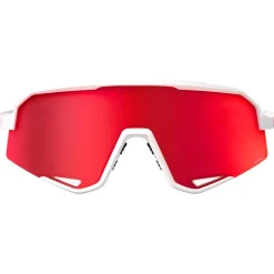 Lunettes Trail|Lunettes Trail-Running<1 Lunettes de soleil 00% Slendale Matte White Hiper Red Multilayer Mirror