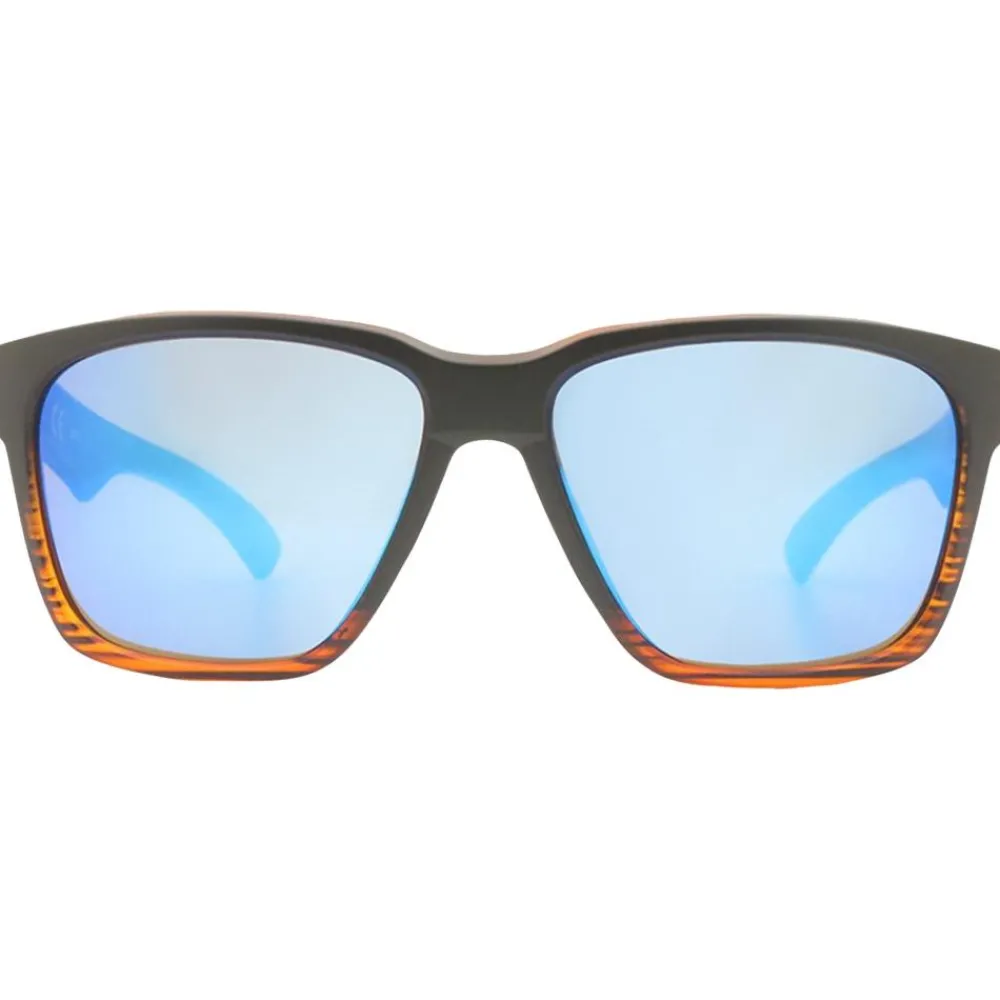 Lunettes Femme<AZR Lunettes de soleil Andy Noire Ecaille Mate Multicouche Bleu