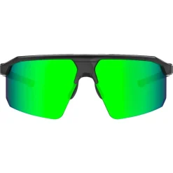 Lunettes Femme<AZR Lunettes de soleil Arrow Rx Noire Vernie Multicouche Vert