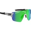Best Lunettes de soleil Aspin 2 Rx Noire Mate Multicouche Turquoise Femme Lunettes Femme