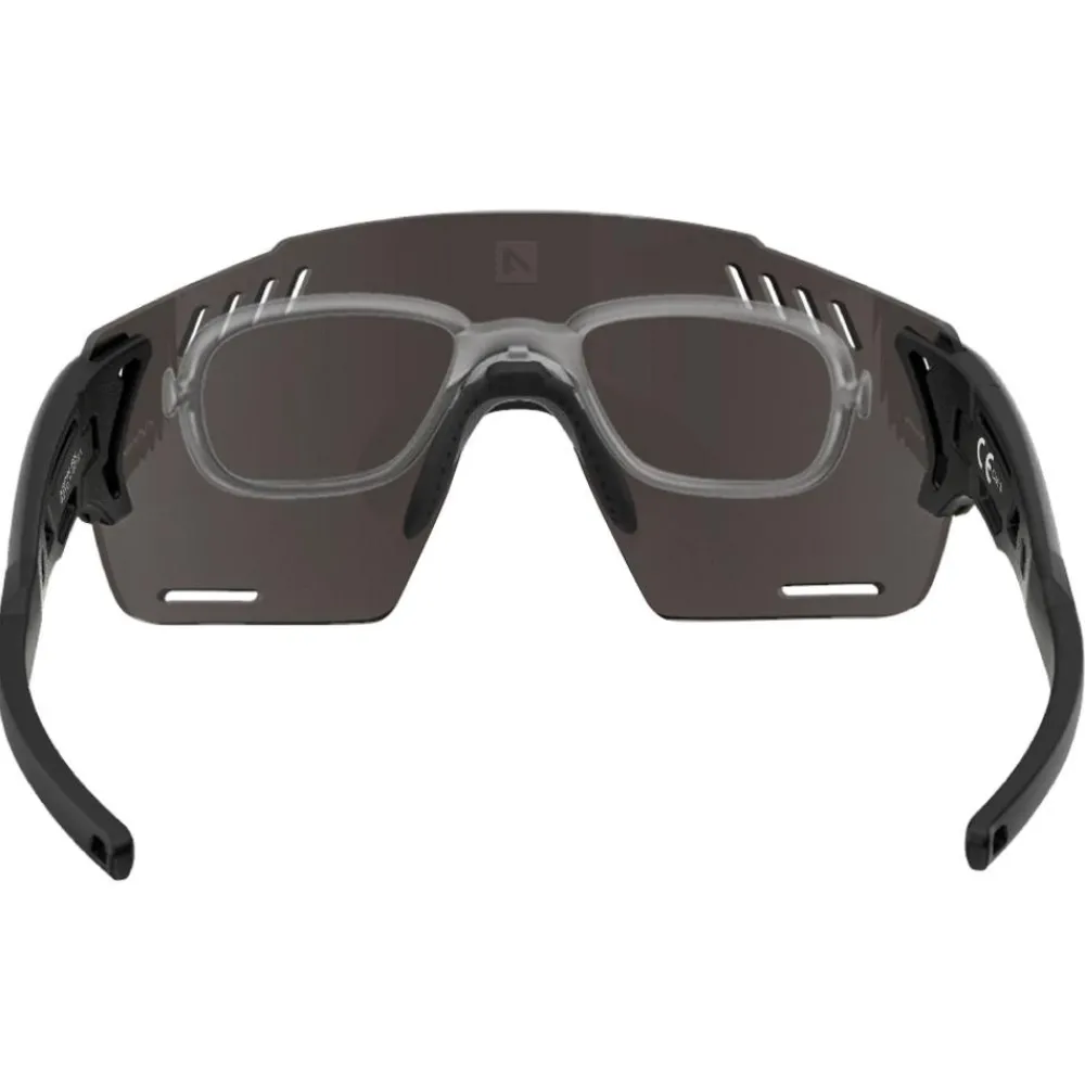 Best Lunettes de soleil Aspin Rx Noire Mate Multicouche Rouge Femme Lunettes Trail|Lunettes Trail-Running