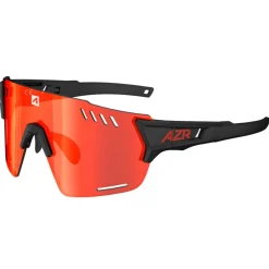 Best Lunettes de soleil Aspin Rx Noire Mate Multicouche Rouge Femme Lunettes Trail|Lunettes Trail-Running
