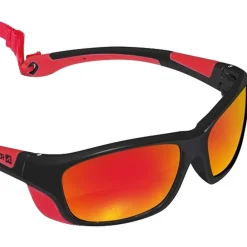 Hot Lunettes de soleil Esprit Noire Mat Rouge Multicouche Rouge Enfant Lunettes Enfant