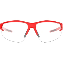 Lunettes Trail|Lunettes Trail-Running<AZR Lunettes de soleil Fast Rouge Vernie Noire Photochromique Incolore