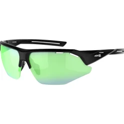 Outlet Lunettes de soleil Galibier Mat Noir Irisé Vert Photochromic Femme Lunettes Trail|Lunettes Trail-Running