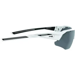 Lunettes Trail|Lunettes Trail-Running<AZR Lunettes de soleil Galibier Vernie Blanc Noir Gris Miroir