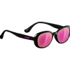 Sale Lunettes de soleil Kiss Noire Vernie Multicouche Rose Enfant Lunettes Enfant