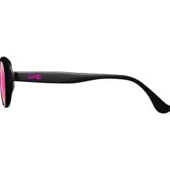 Sale Lunettes de soleil Kiss Noire Vernie Multicouche Rose Enfant Lunettes Enfant
