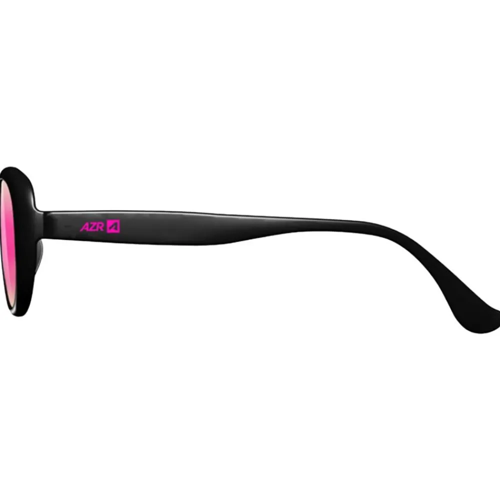 Sale Lunettes de soleil Kiss Noire Vernie Multicouche Rose Enfant Lunettes Enfant