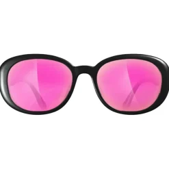 Sale Lunettes de soleil Kiss Noire Vernie Multicouche Rose Enfant Lunettes Enfant