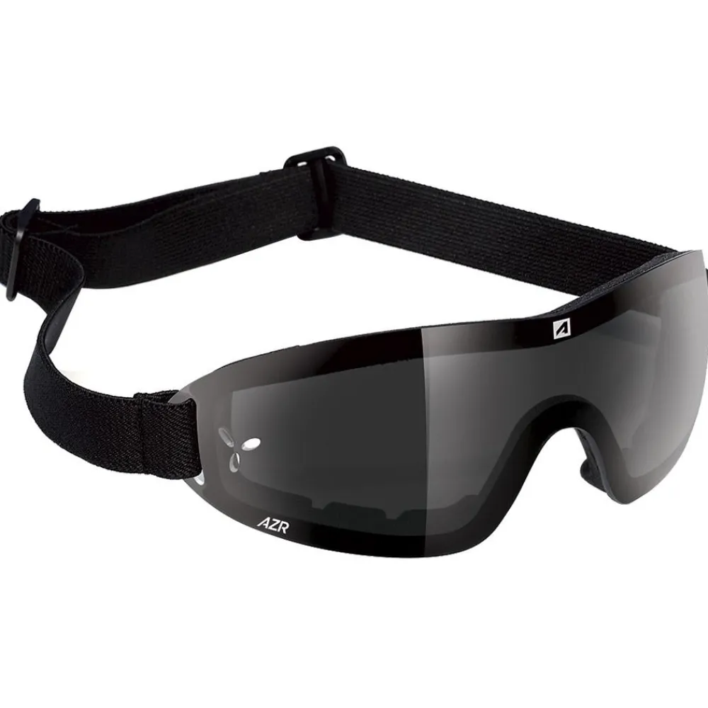 Lunettes Femme<AZR Lunettes de soleil Océan Noir Mate Gris Miroir