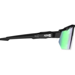 Lunettes Femme|Lunettes Photochromiques<AZR Lunettes de soleil Pro Race Rx Vernie Noir Blanc Multicouche Vert