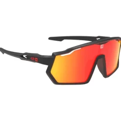 Lunettes de soleil Pro Race Jr Rx Noire Mate Multicouche Rouge Enfant Lunettes Enfant|Lunettes Photochromiques