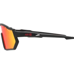 Lunettes de soleil Pro Race Jr Rx Noire Mate Multicouche Rouge Enfant Lunettes Enfant|Lunettes Photochromiques