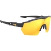 Lunettes Femme|Lunettes Photochromiques<AZR Lunettes de soleil Race Rx Noire Vernie Noire Multicouche Gold