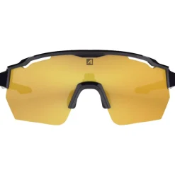 Lunettes Femme|Lunettes Photochromiques<AZR Lunettes de soleil Race Rx Noire Vernie Noire Multicouche Gold