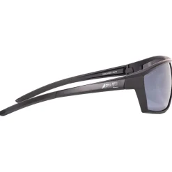 Lunettes de soleil Ranch Crystal Noire Mate Gris Miroir Polarisant Femme Lunettes Femme|Lunettes Polarisées